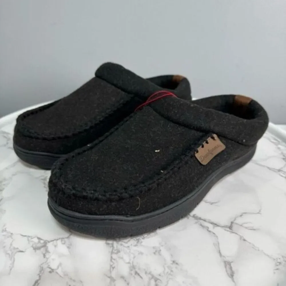 Dearfoams Men’s Slippers sz S 7/8 ndoor/Outdoor Memory Foam Clog NEW O-29